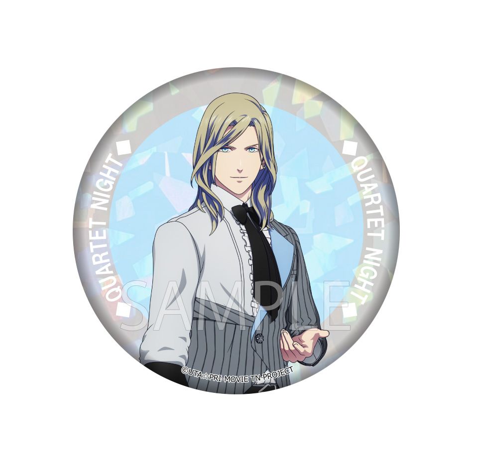 BellFine ベルファイン『劇場版 うたの☆プリンスさまっ♪ TABOO NIGHT XXXX』トレーディング ホログラム缶バッジ