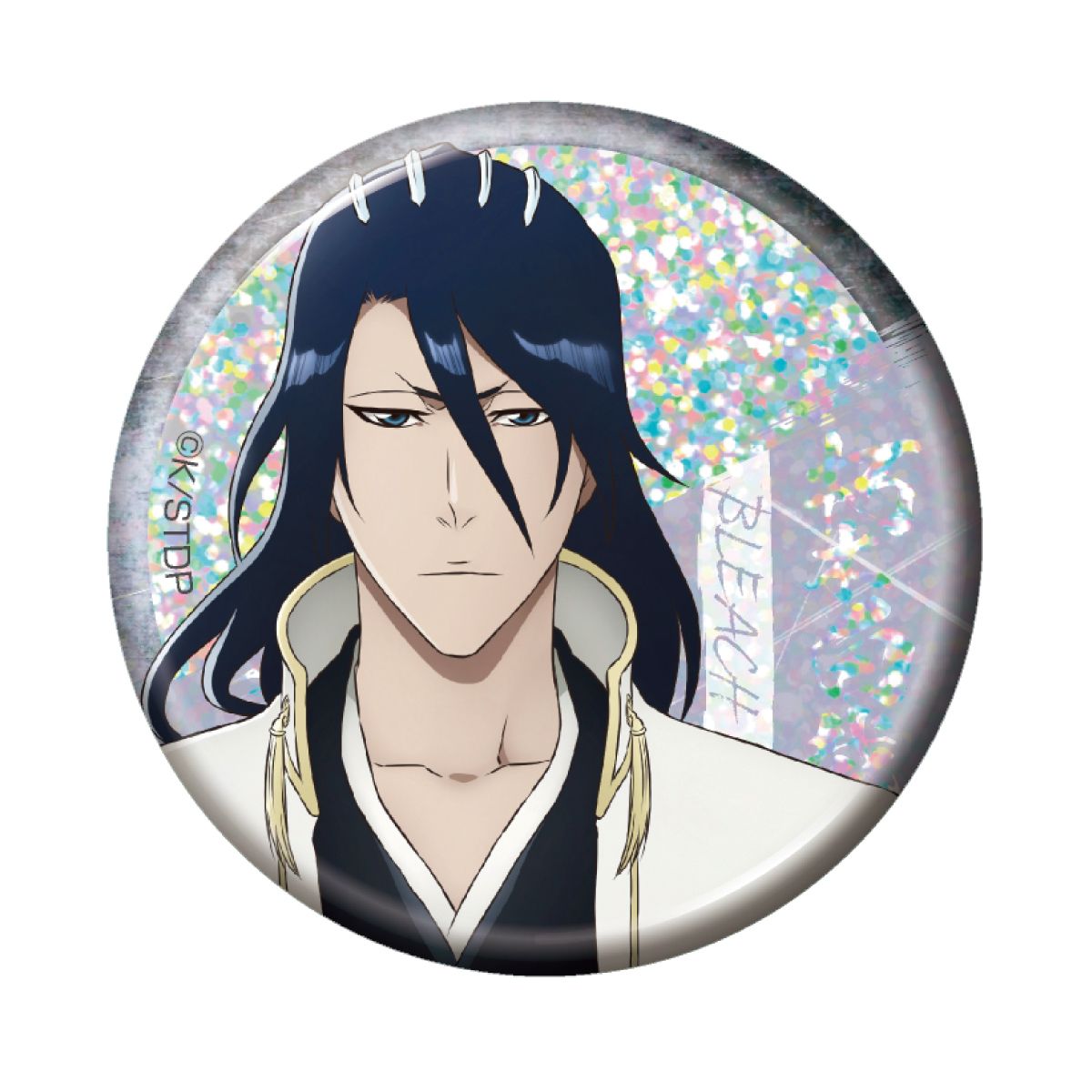 BellFine ベルファイン『BLEACH 千年血戦篇』トレーディング ホログラム缶バッジ 朽木白哉