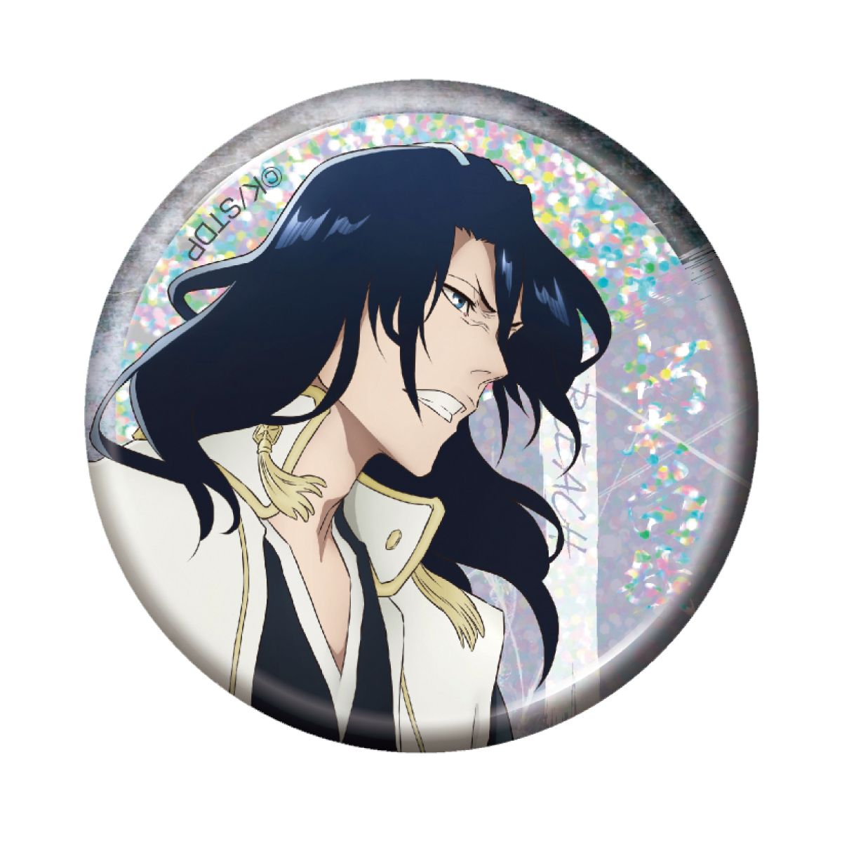 BellFine ベルファイン『BLEACH 千年血戦篇』トレーディング ホログラム缶バッジ 朽木白哉