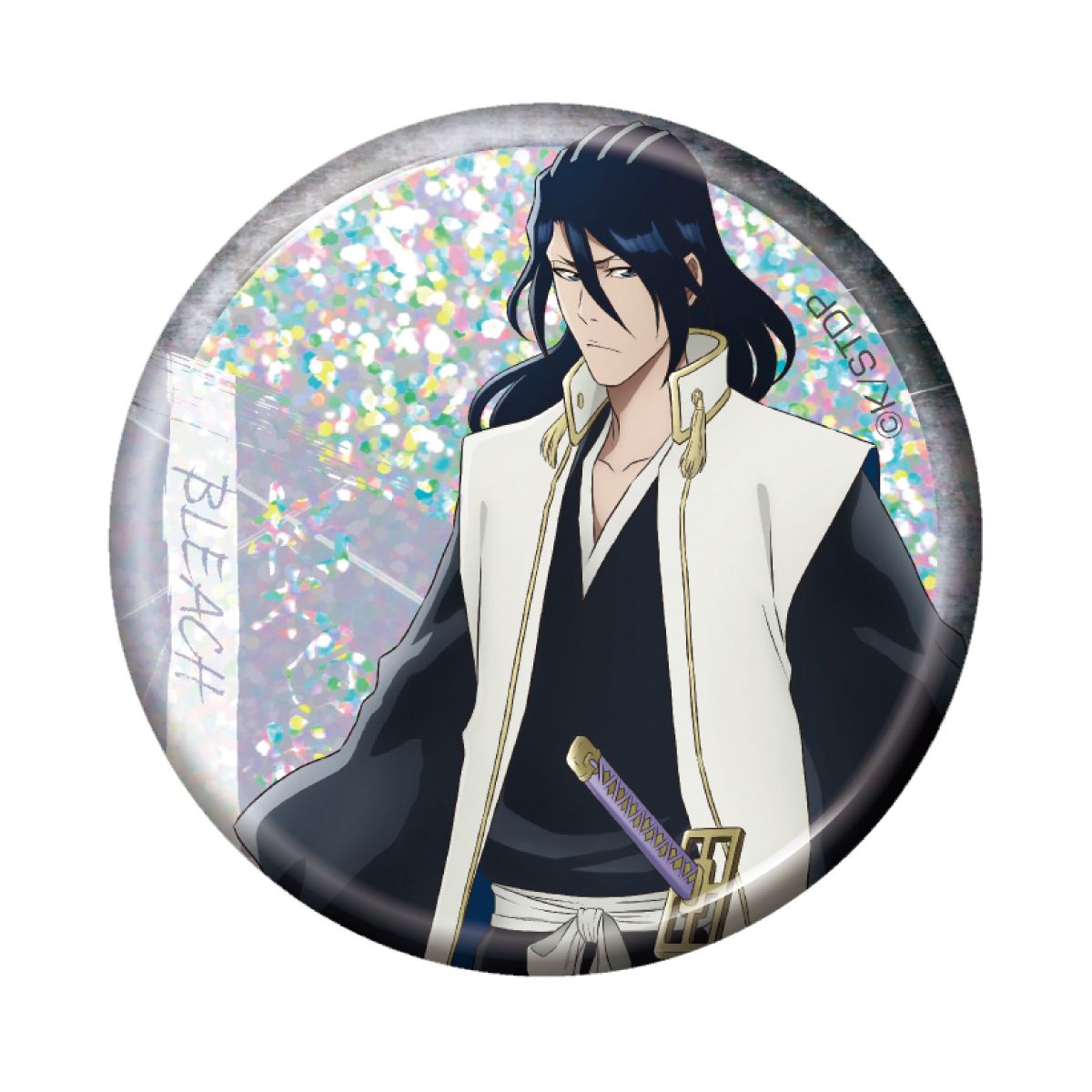 BellFine ベルファイン『BLEACH 千年血戦篇』トレーディング ホログラム缶バッジ 朽木白哉