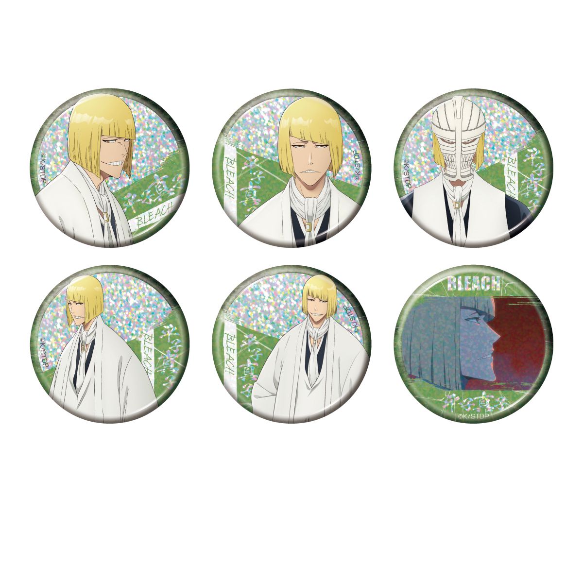 BellFine ベルファイン『BLEACH 千年血戦篇』トレーディング ホログラム缶バッジ 平子真子