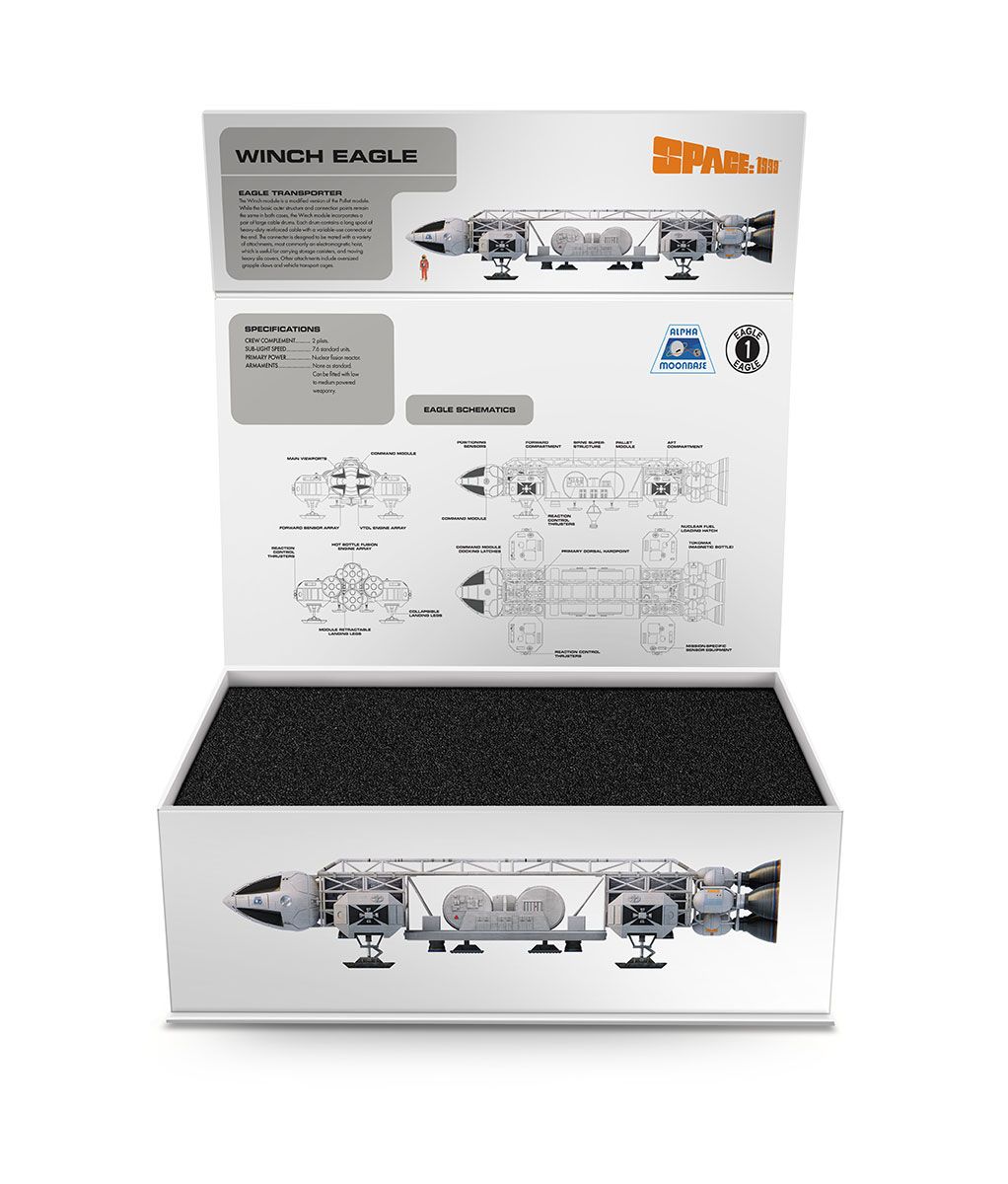 BellFine ベルファイン『Space 1999 シリーズ』イーグルトランスポーター 貨物ポッド装備形態